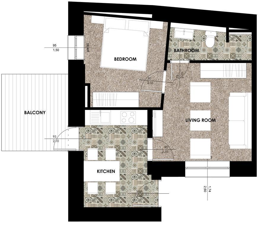 Brill Budapest Apartments 3 ภายนอก รูปภาพ